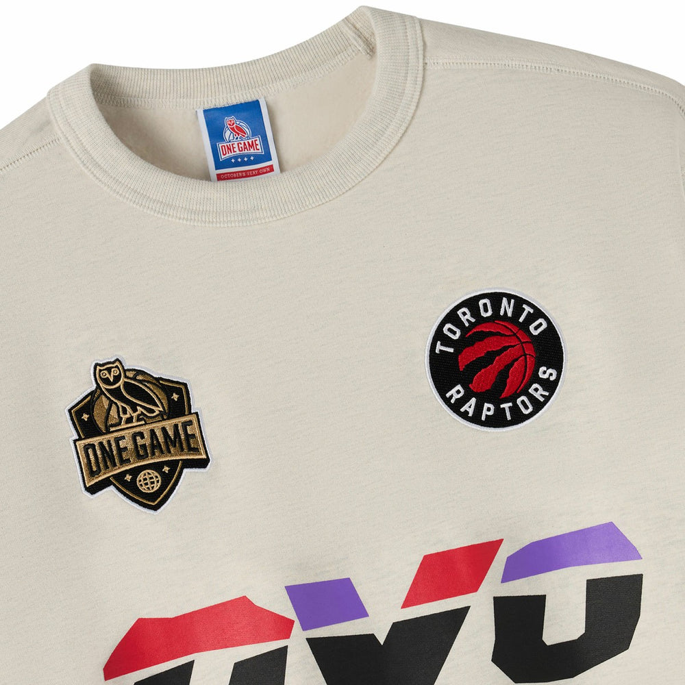 Toronto Raptors OVO x NBA Fleece Sweatshirt Natural - NBA