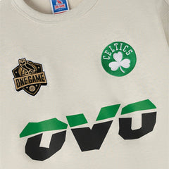Boston Celtics OVO x NBA Fleece Sweatshirt Natural - NBA