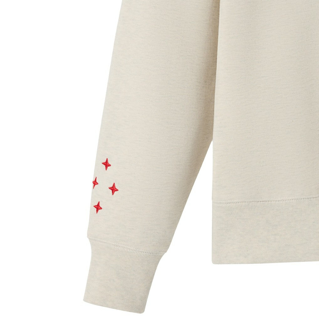 Chicago Bulls OVO x NBA Fleece Sweatshirt Natural - NBA