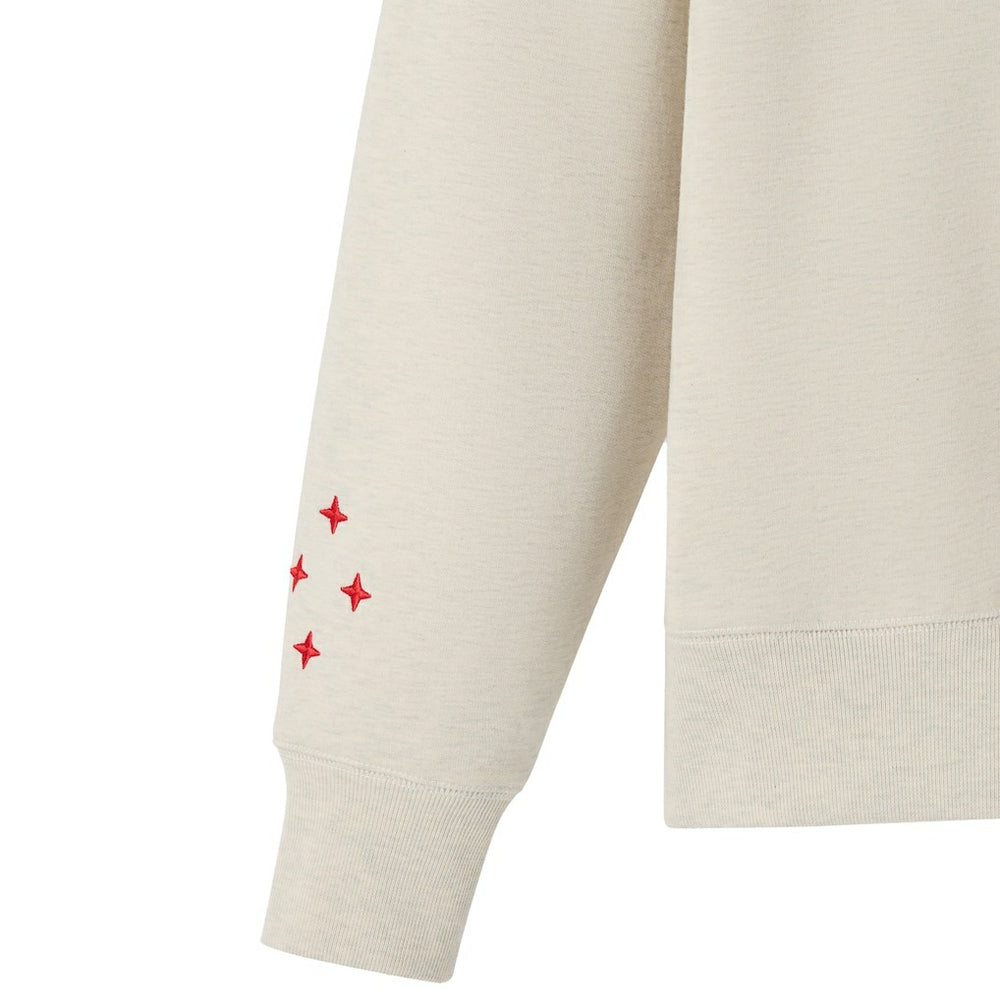 Chicago Bulls OVO x NBA Fleece Sweatshirt Natural - NBA