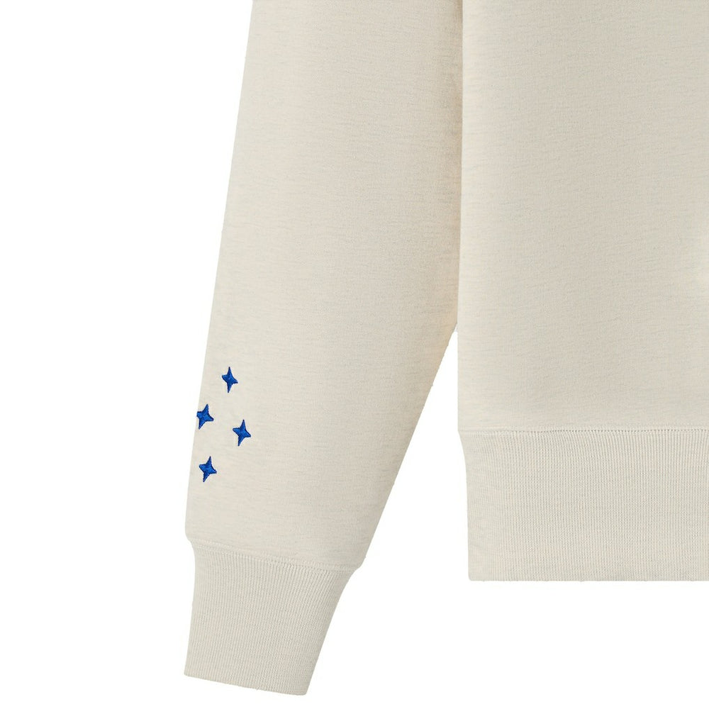 Golden State Warriors OVO x NBA Fleece Sweatshirt Natural - NBA