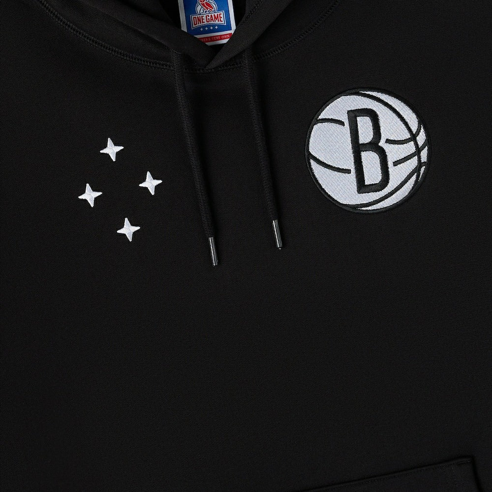 Brooklyn Nets OVO x NBA Fleece Hoodie Black - NBA