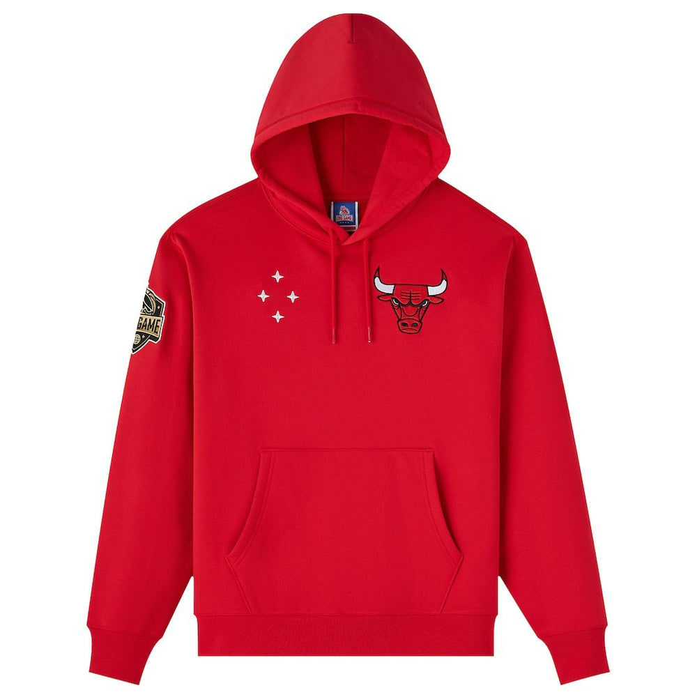 Chicago Bulls OVO x NBA Fleece Hoodie Red - NBA