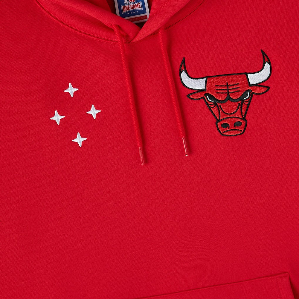 Chicago Bulls OVO x NBA Fleece Hoodie Red - NBA