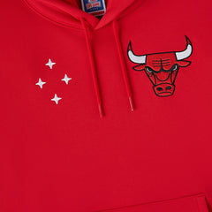 Chicago Bulls OVO x NBA Fleece Hoodie Red - NBA