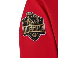 Chicago Bulls OVO x NBA Fleece Hoodie Red - NBA