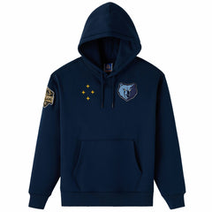 Memphis Grizzlies OVO x NBA Fleece Hoodie Navy - NBA