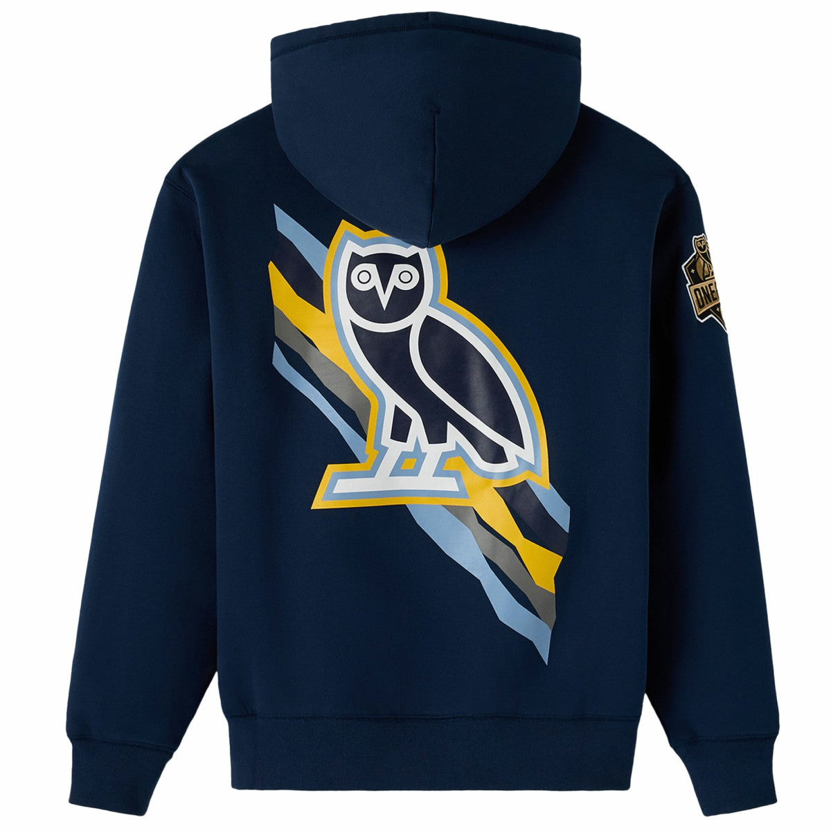 Memphis Grizzlies OVO x NBA Fleece Hoodie Navy - NBA