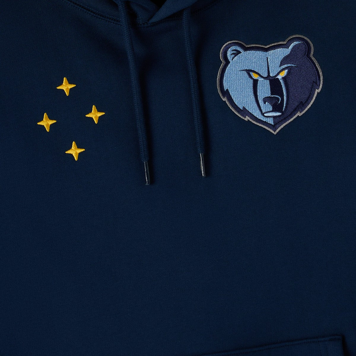 Memphis Grizzlies OVO x NBA Fleece Hoodie Navy - NBA