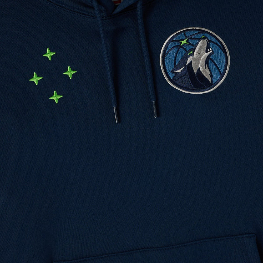 Minnesota Timberwolves OVO x NBA Fleece Hoodie Navy - NBA