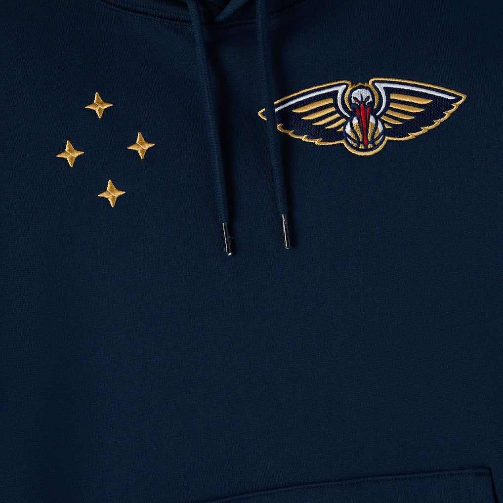 New Orleans Pelicans OVO x NBA Fleece Hoodie Navy - NBA