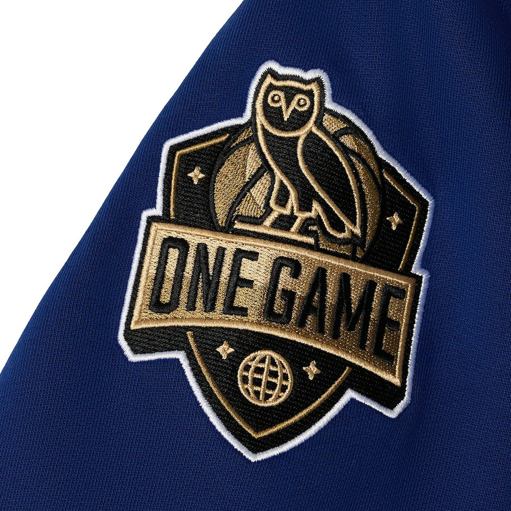 Oklahoma City Thunder OVO x NBA Fleece Hoodie Blue - NBA