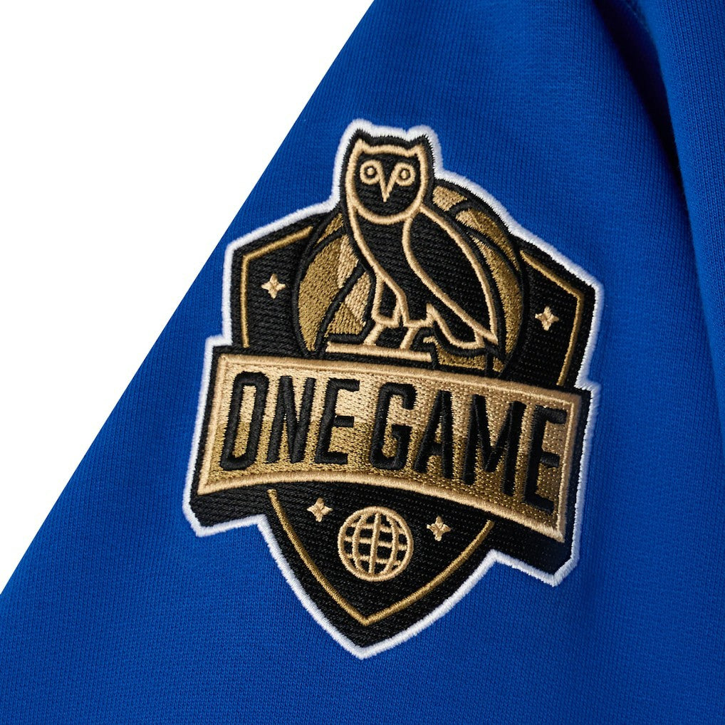 Golden State Warriors OVO x NBA Fleece Hoodie Royal - NBA