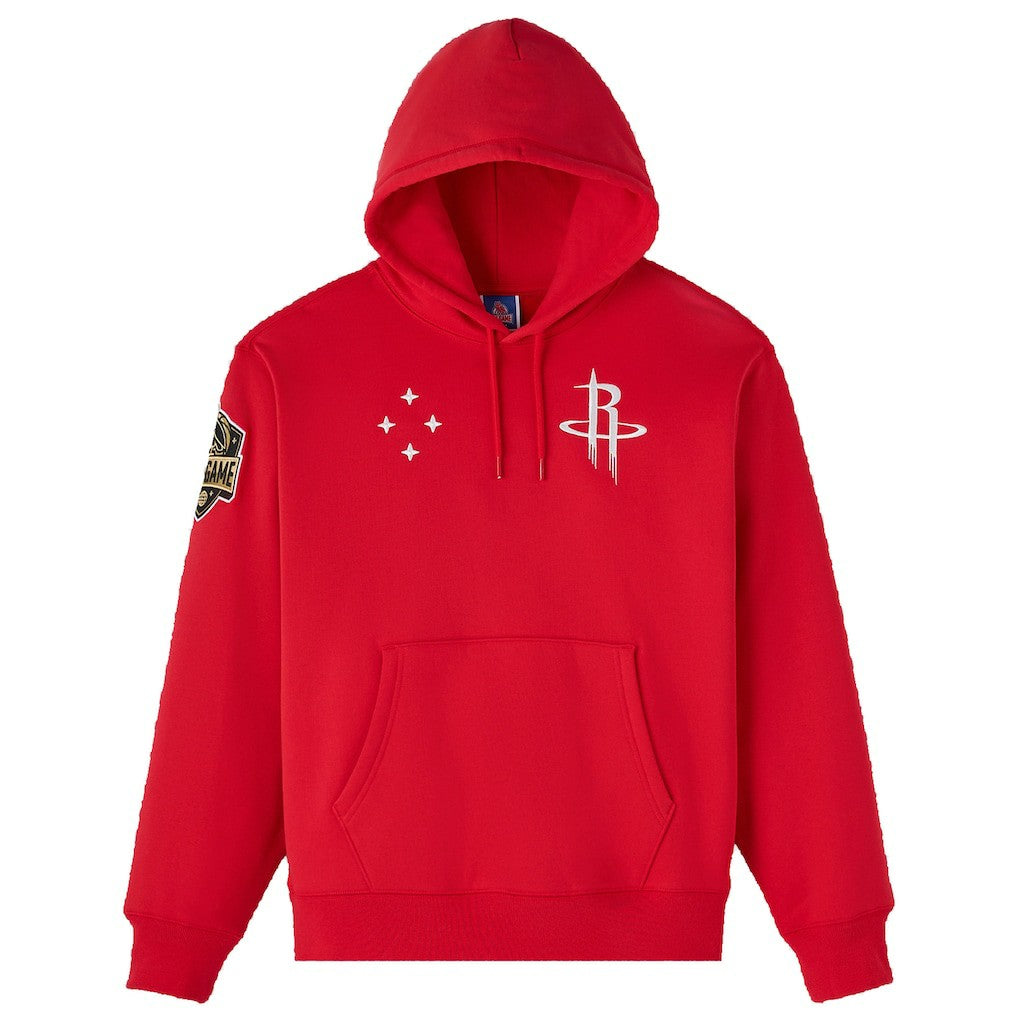 Houston Rockets OVO x NBA Fleece Hoodie Red - NBA