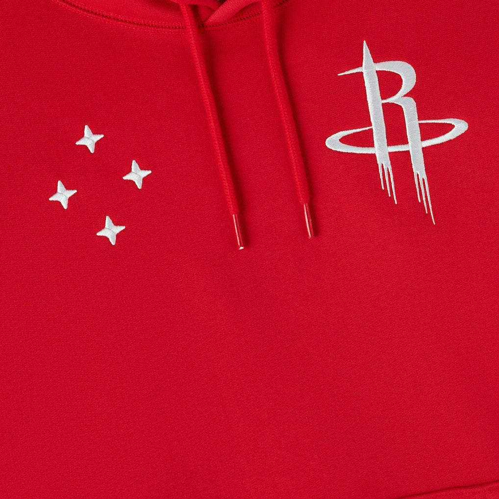Houston Rockets OVO x NBA Fleece Hoodie Red - NBA