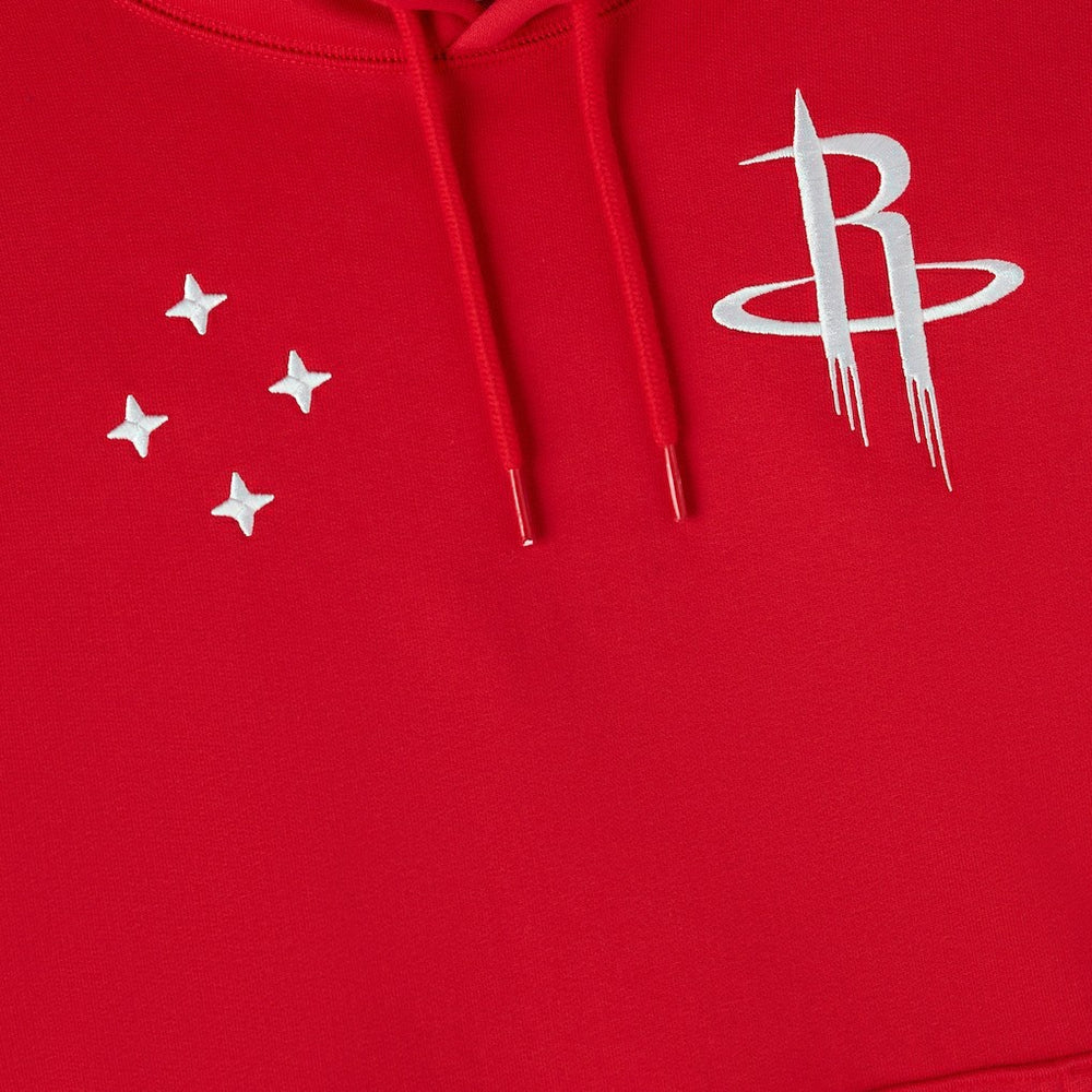 Houston Rockets OVO x NBA Fleece Hoodie Red - NBA