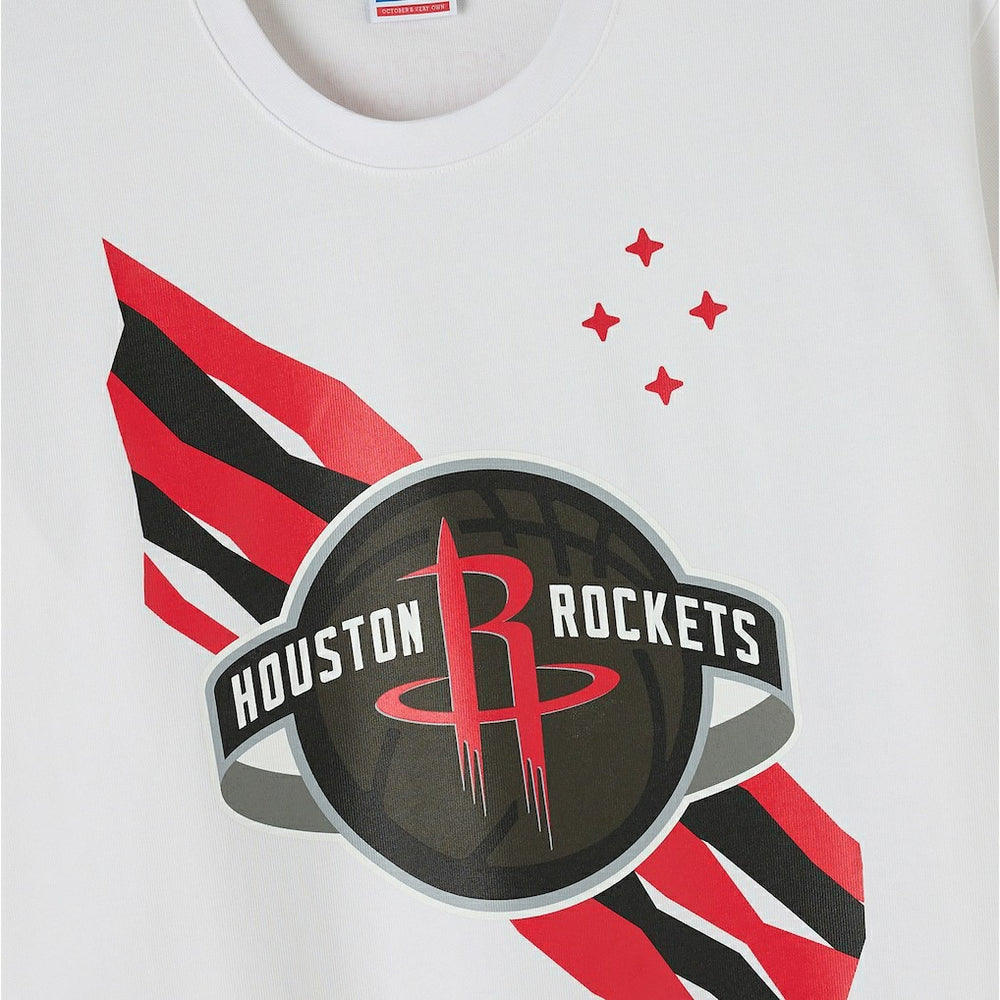 Houston Rockets OVO x NBA Heavyweight T-Shirt White - NBA