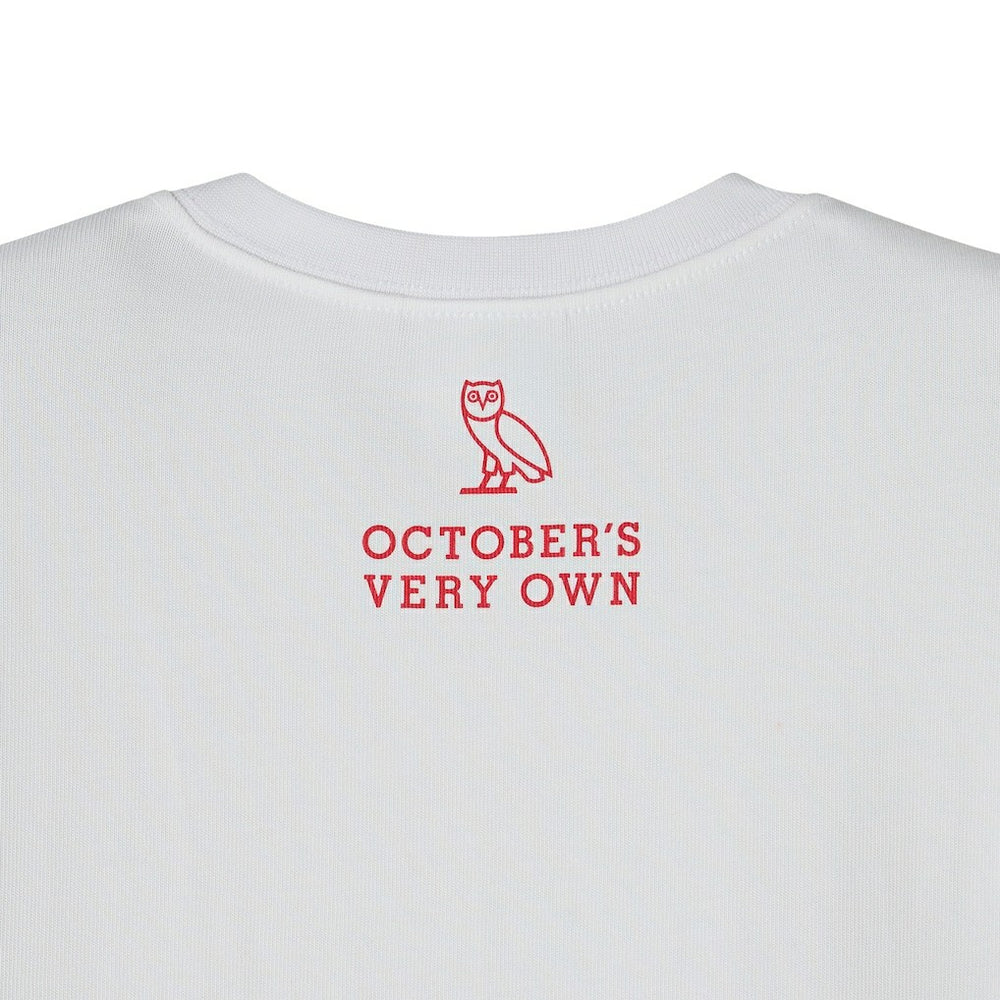 Houston Rockets OVO x NBA Heavyweight T-Shirt White - NBA