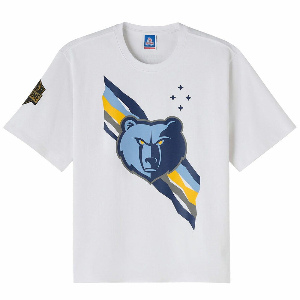 Memphis Grizzlies OVO x NBA Heavyweight T-Shirt White - NBA