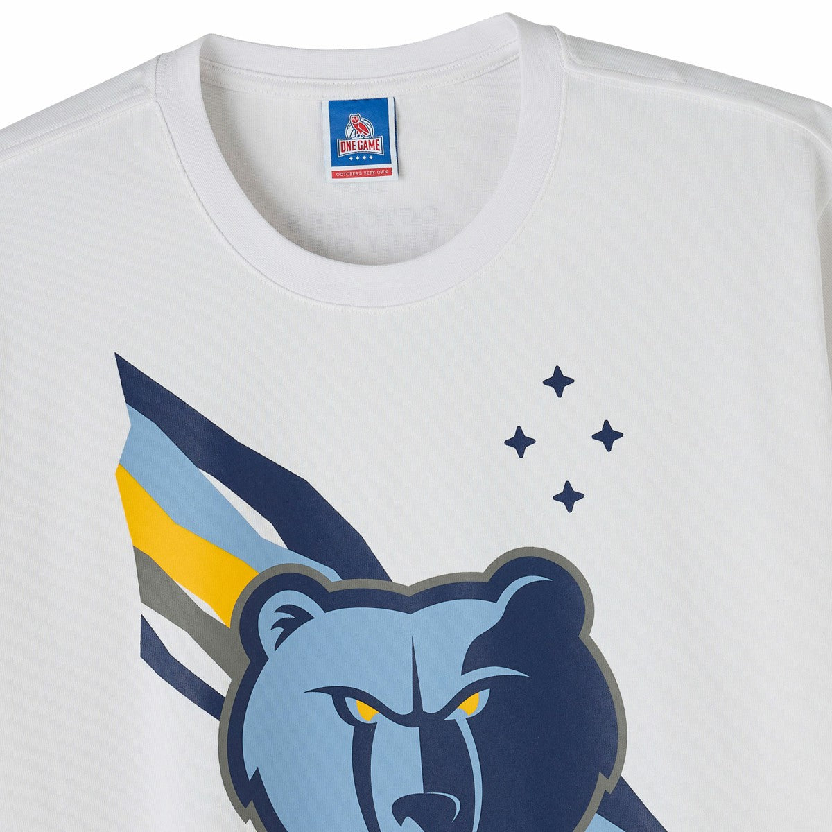 Memphis Grizzlies OVO x NBA Heavyweight T-Shirt White - NBA