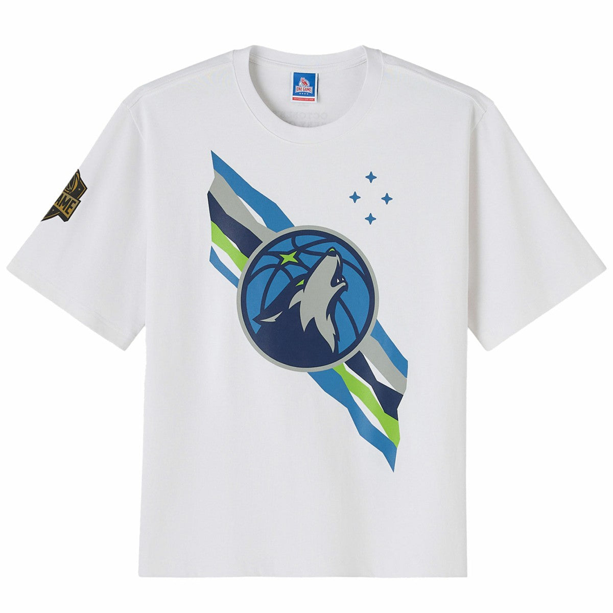 Minnesota Timberwolves OVO x NBA Heavyweight T-Shirt White - NBA