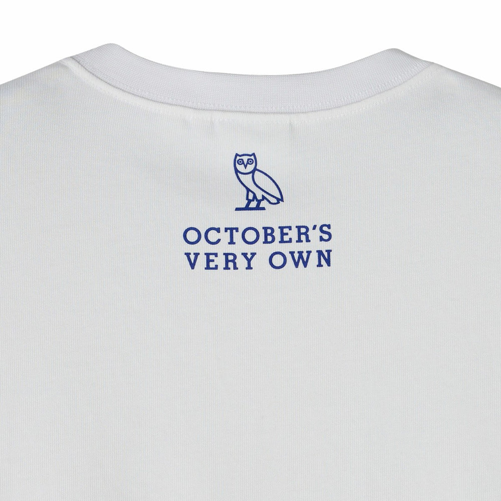 New York Knicks OVO x NBA Heavyweight T-Shirt White - NBA
