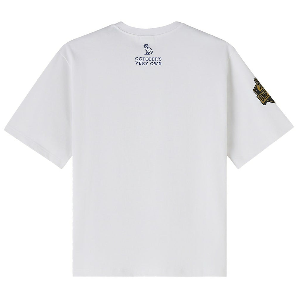 Golden State Warriors OVO x NBA Heavyweight T-Shirt White - NBA