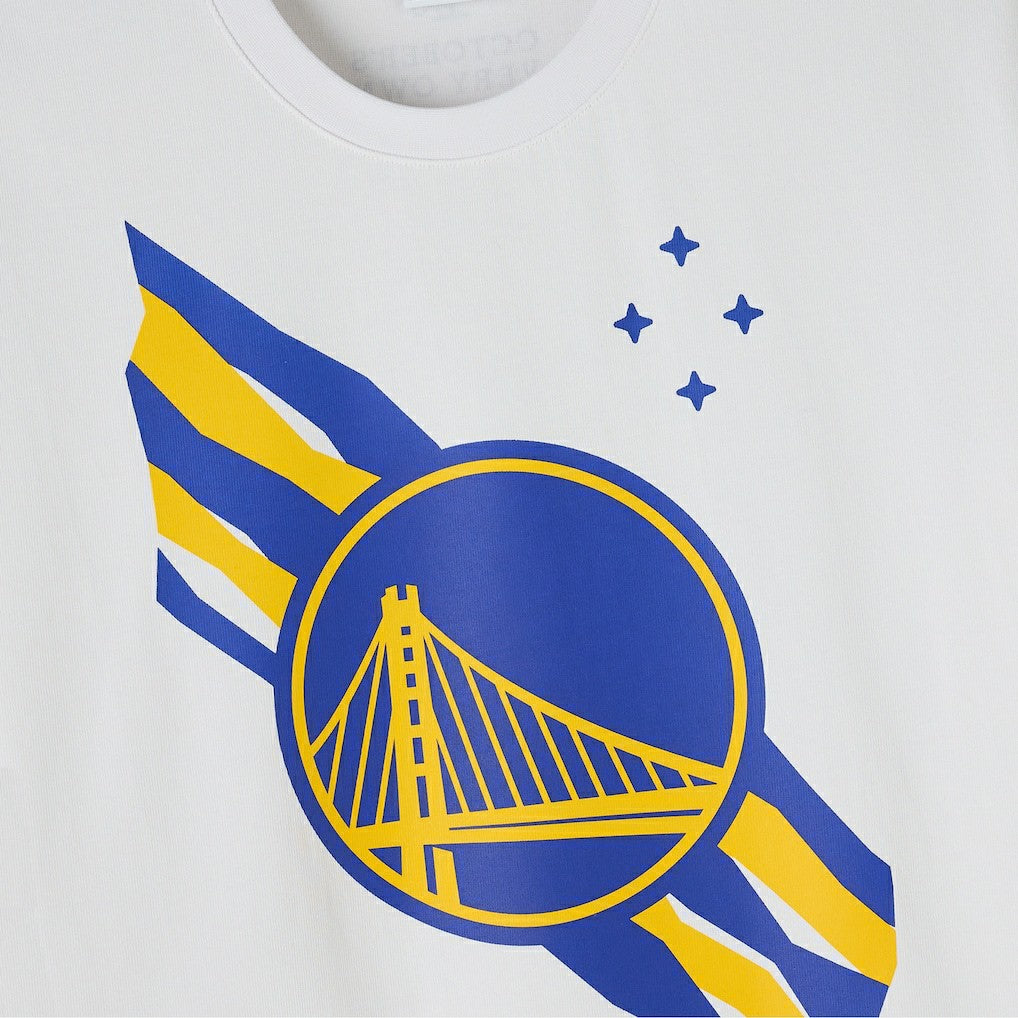 Golden State Warriors OVO x NBA Heavyweight T-Shirt White - NBA