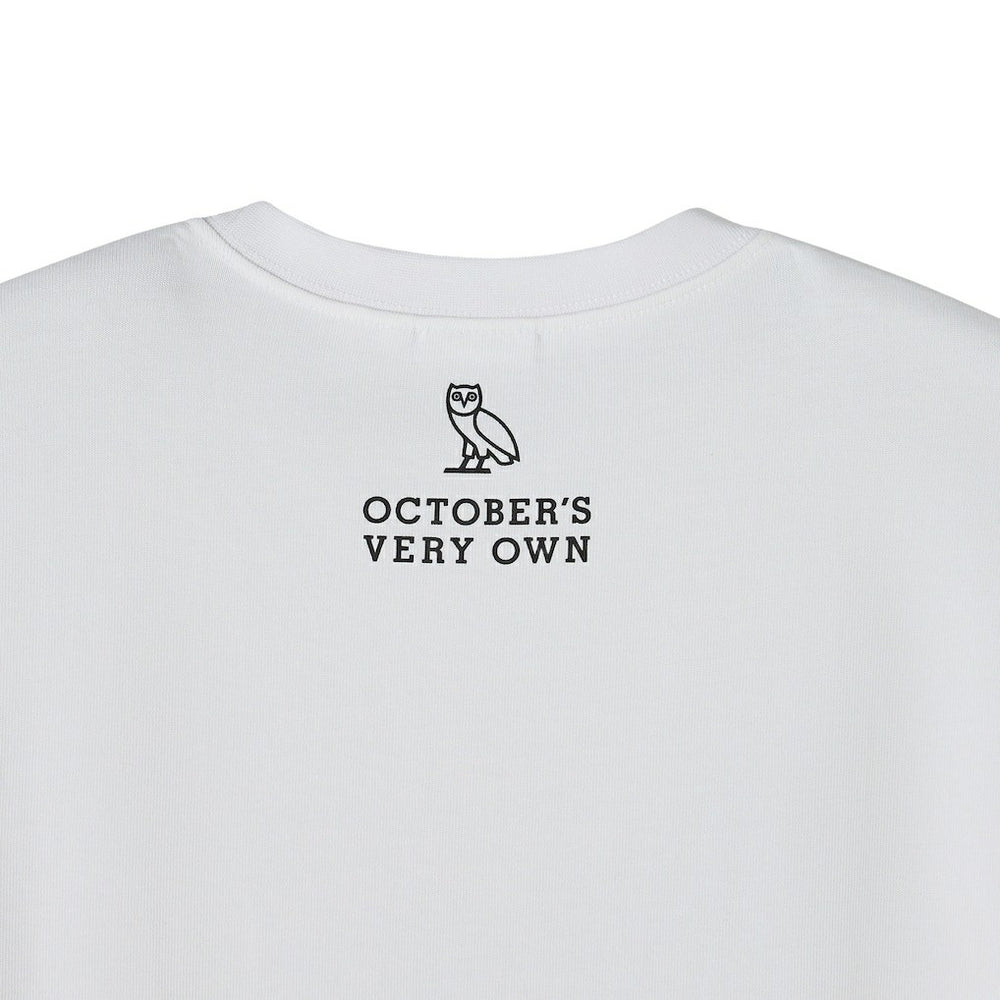 Brooklyn Nets OVO x NBA Heavyweight T-Shirt White - NBA