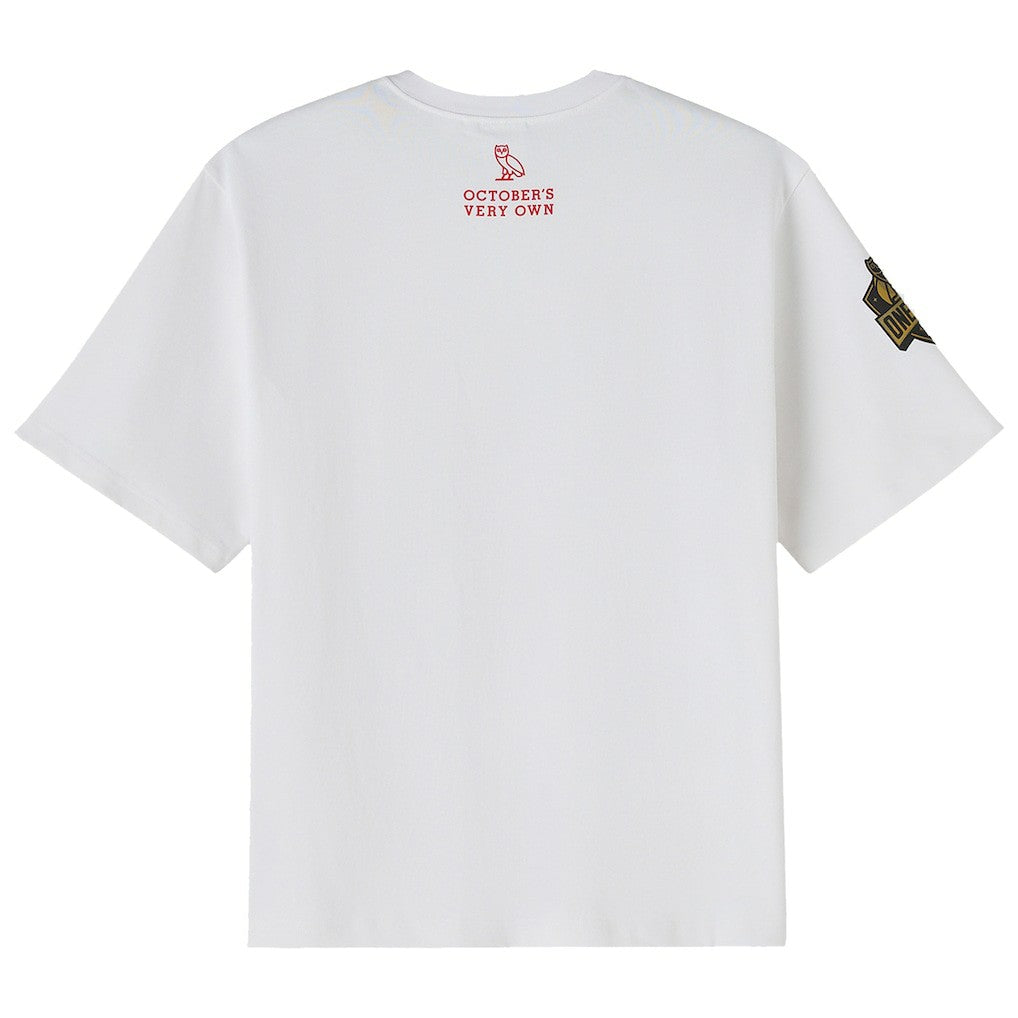 Chicago Bulls OVO x NBA Heavyweight T-Shirt White - NBA
