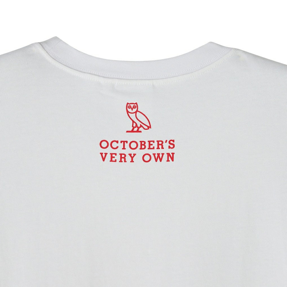 Chicago Bulls OVO x NBA Heavyweight T-Shirt White - NBA