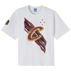 Cleveland Cavaliers OVO x NBA Heavyweight T-Shirt White - NBA