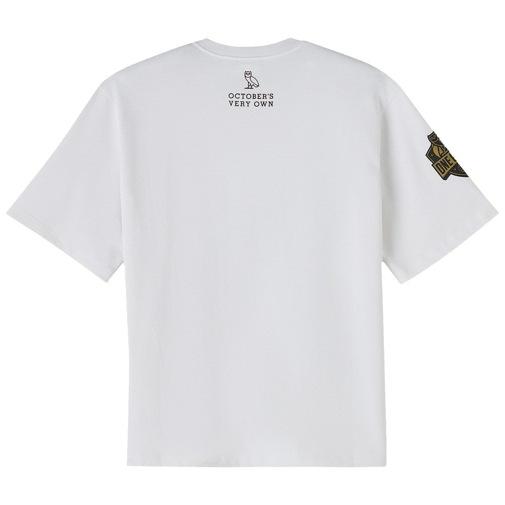Cleveland Cavaliers OVO x NBA Heavyweight T-Shirt White - NBA