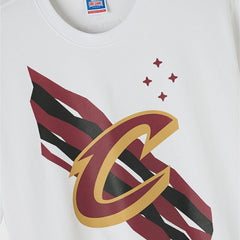 Cleveland Cavaliers OVO x NBA Heavyweight T-Shirt White - NBA