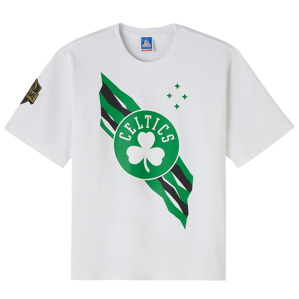 Boston Celtics OVO x NBA Heavyweight T-Shirt White - NBA