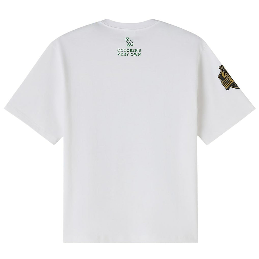 Boston Celtics OVO x NBA Heavyweight T-Shirt White - NBA