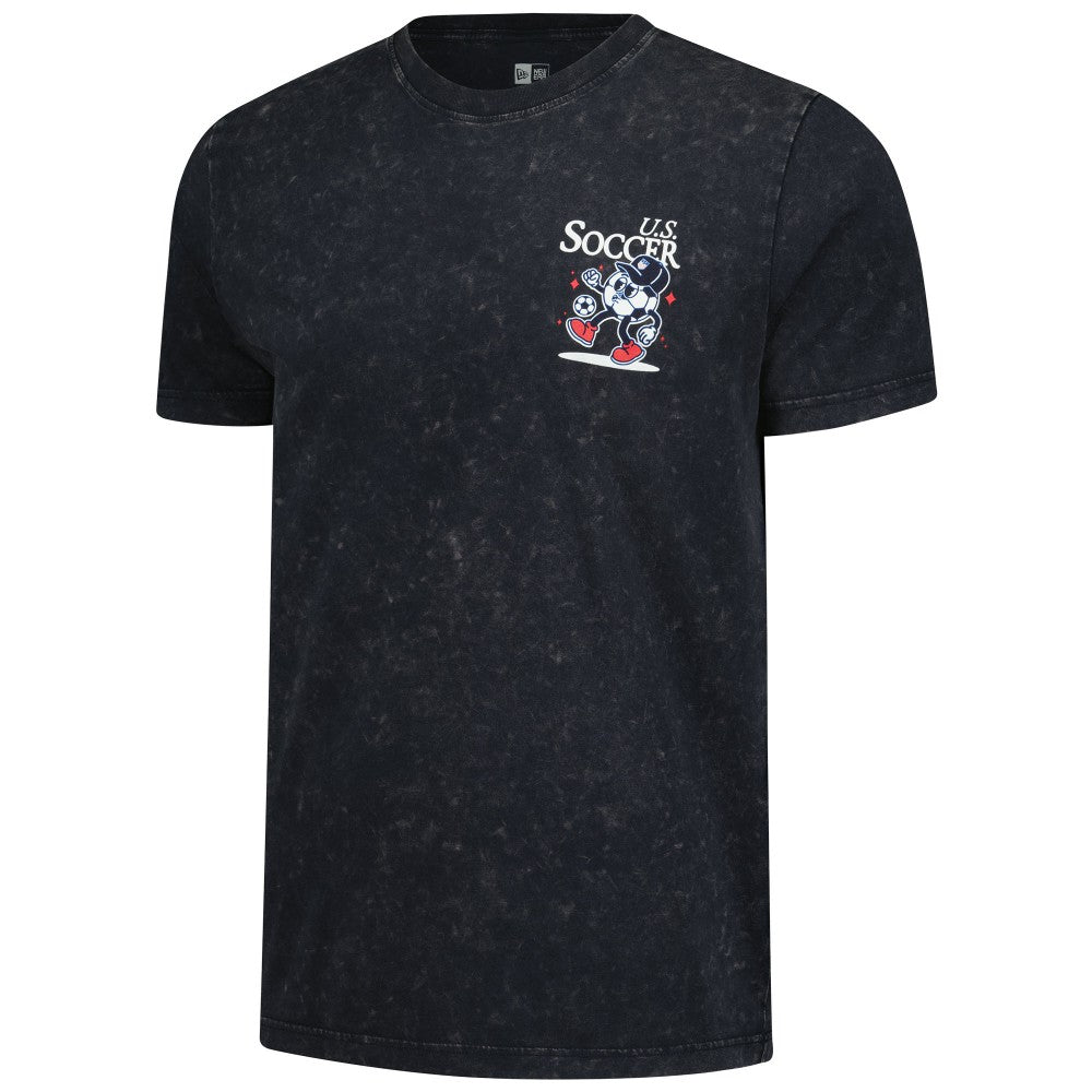 USMNT New Era Old School Sport Washed T-Shirt Navy | New Era cheap