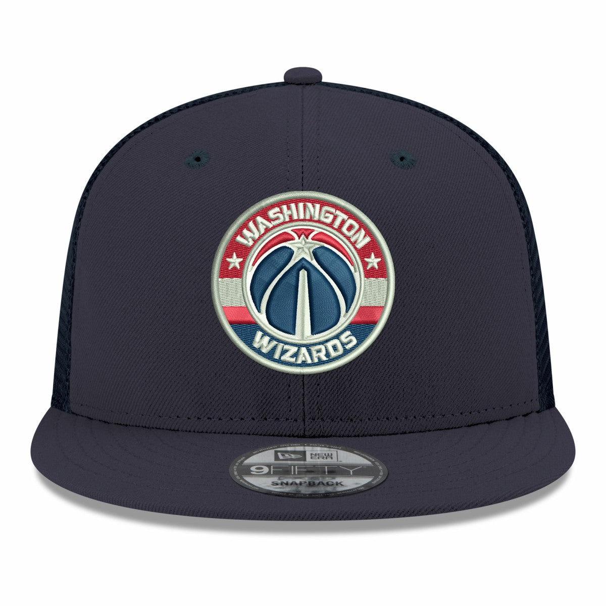 Washington Wizards Core Logo Meshback 9FIFTY Snapback Hat Navy - NBA