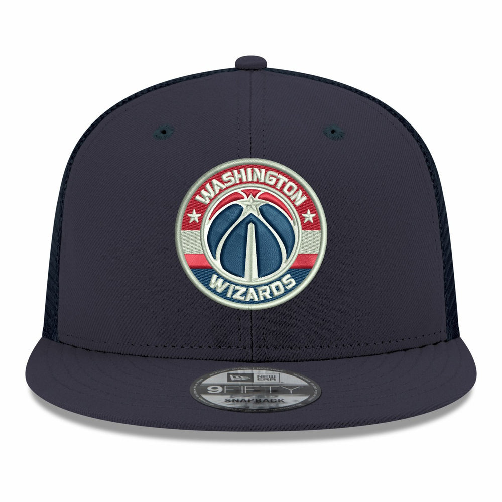 Washington Wizards Core Logo Meshback 9FIFTY Snapback Hat Navy - NBA