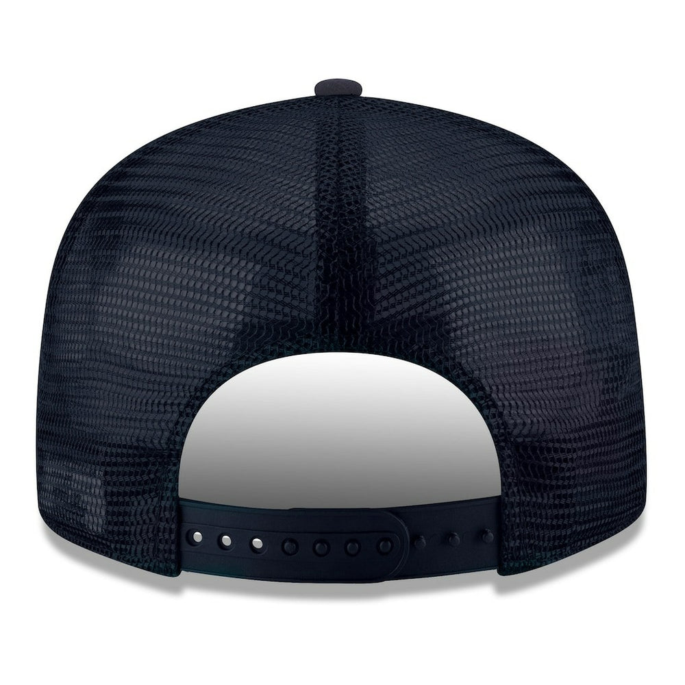 Indiana Pacers Core Logo Meshback 9FIFTY Snapback Hat Navy - NBA