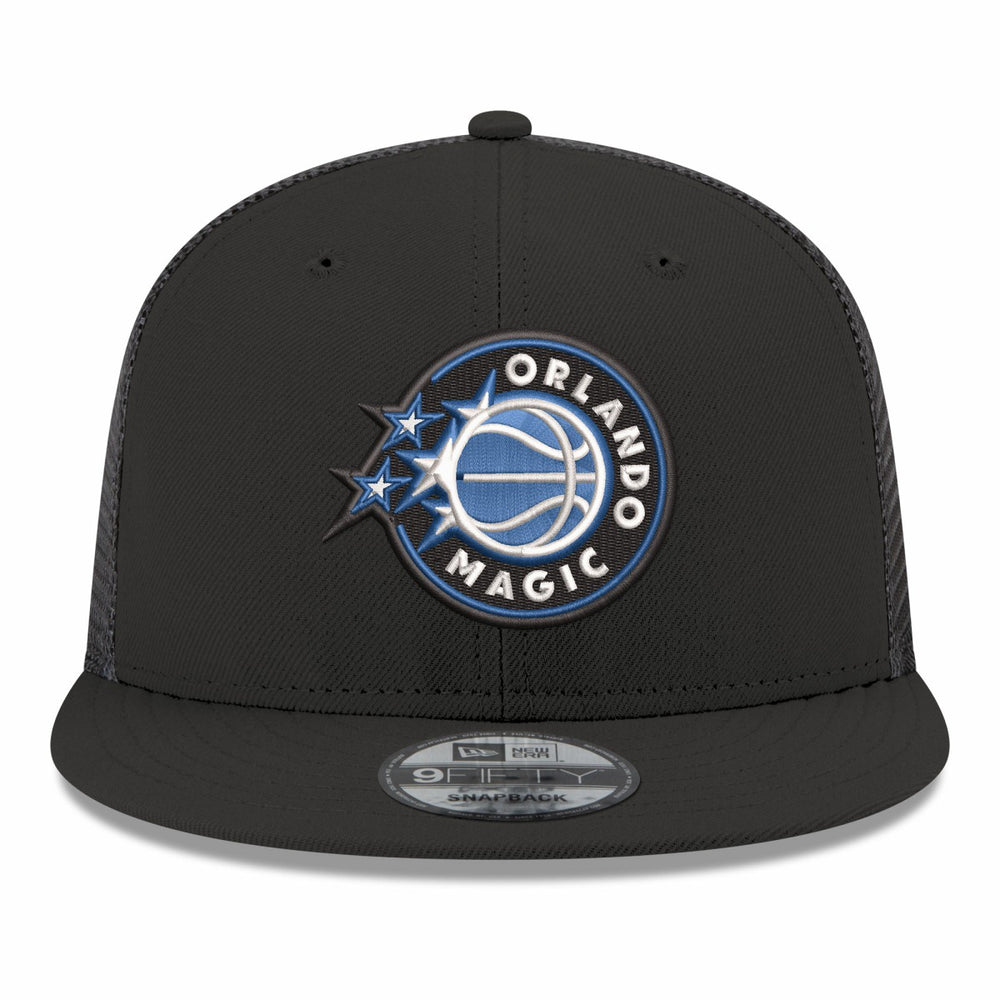 Orlando Magic Core Logo Meshback 9FIFTY Snapback Hat Black - NBA