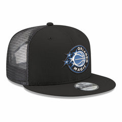 Orlando Magic Core Logo Meshback 9FIFTY Snapback Hat Black - NBA