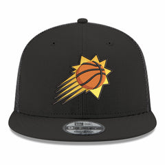 Phoenix Suns Core Logo Meshback 9FIFTY Snapback Hat Black - NBA