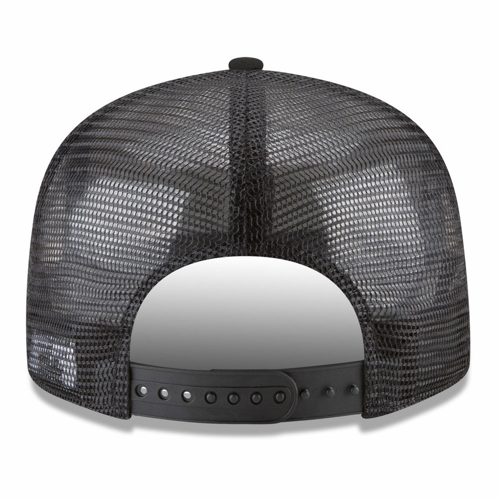 Sacramento Kings Core Logo Meshback 9FIFTY Snapback Hat Black - NBA