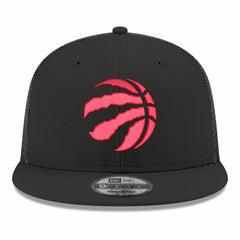 Toronto Raptors Core Logo Meshback 9FIFTY Snapback Hat Black - NBA