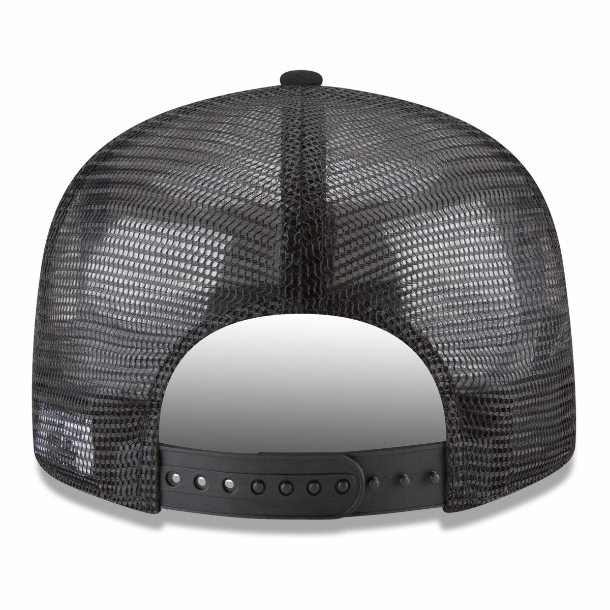 Utah Jazz Core Logo Meshback 9FIFTY Snapback Hat Black - NBA