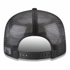 Utah Jazz Core Logo Meshback 9FIFTY Snapback Hat Black - NBA