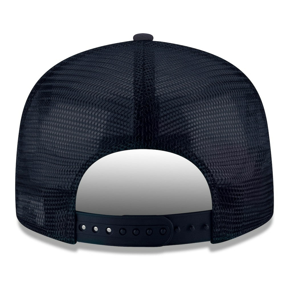 Denver Nuggets Core Logo Meshback 9FIFTY Snapback Hat Navy - NBA