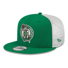Boston Celtics Core Logo Meshback 9FIFTY Snapback Hat Kelly Green - NBA