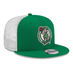 Boston Celtics Core Logo Meshback 9FIFTY Snapback Hat Kelly Green - NBA